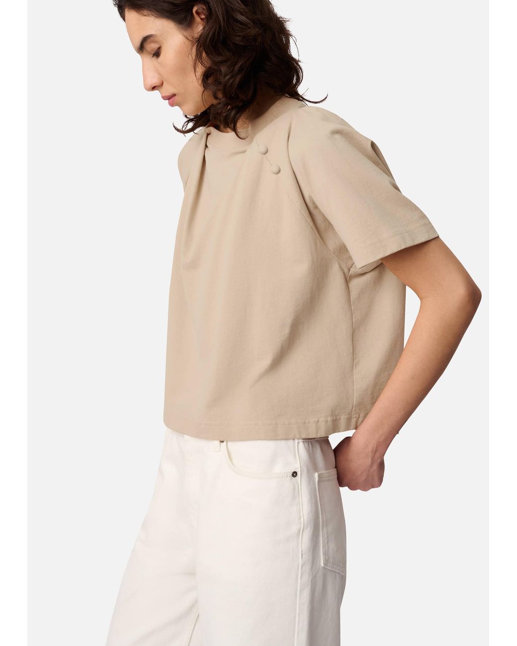 Axel Arigato Natural Hosta T-Shirt