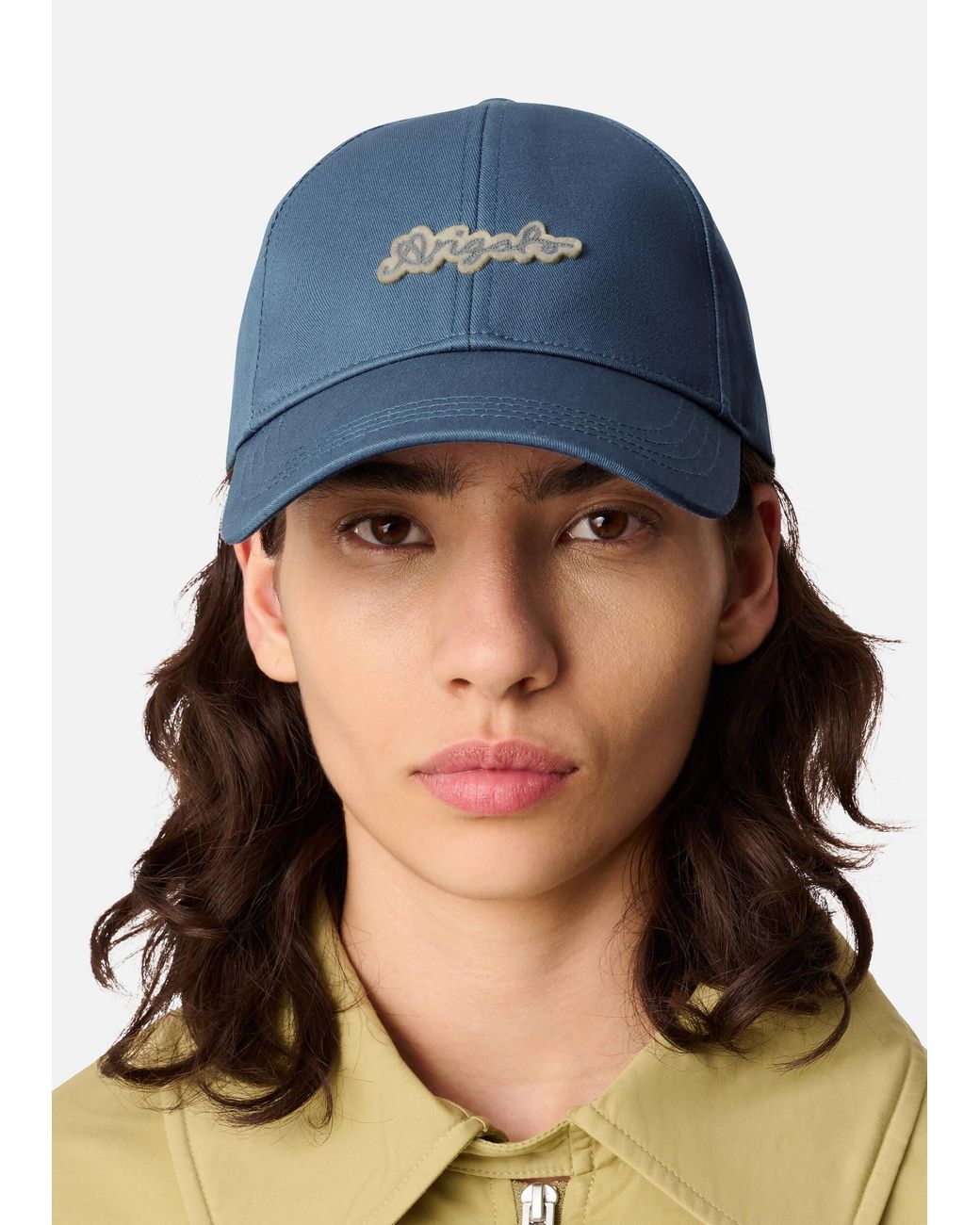 Axel Arigato Blue Arigato Stitch Cap