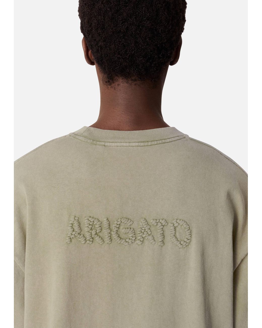 Axel Arigato Gray Hayden Reverse T-Shirt for men