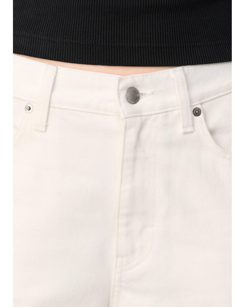 Axel Arigato White Lidia Straight Jeans