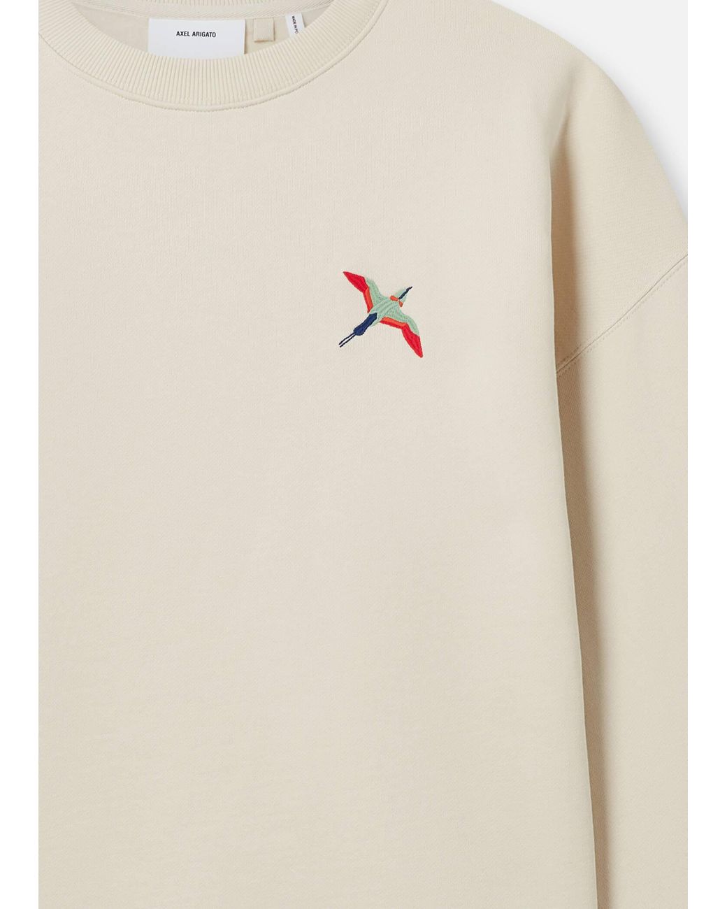 Axel Arigato White Bee Bird Sweatshirt for men