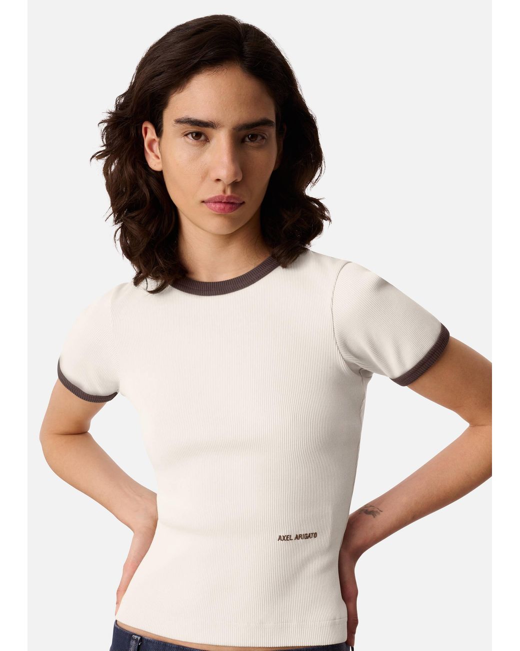 Axel Arigato White Dahlia T-Shirt