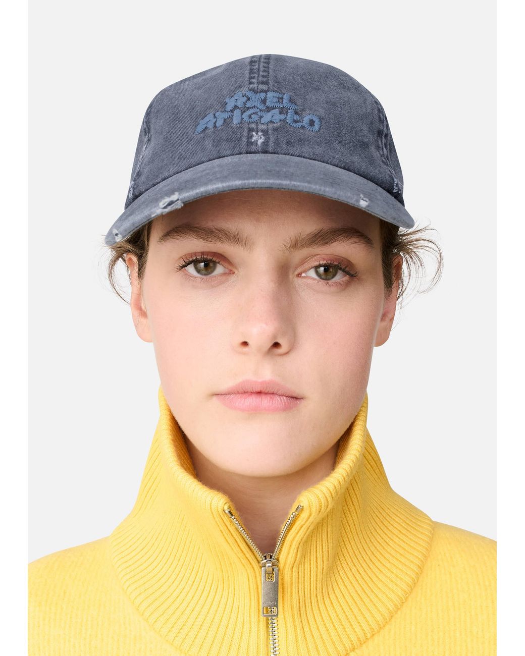 Axel Arigato Blue Floral Washed Cap