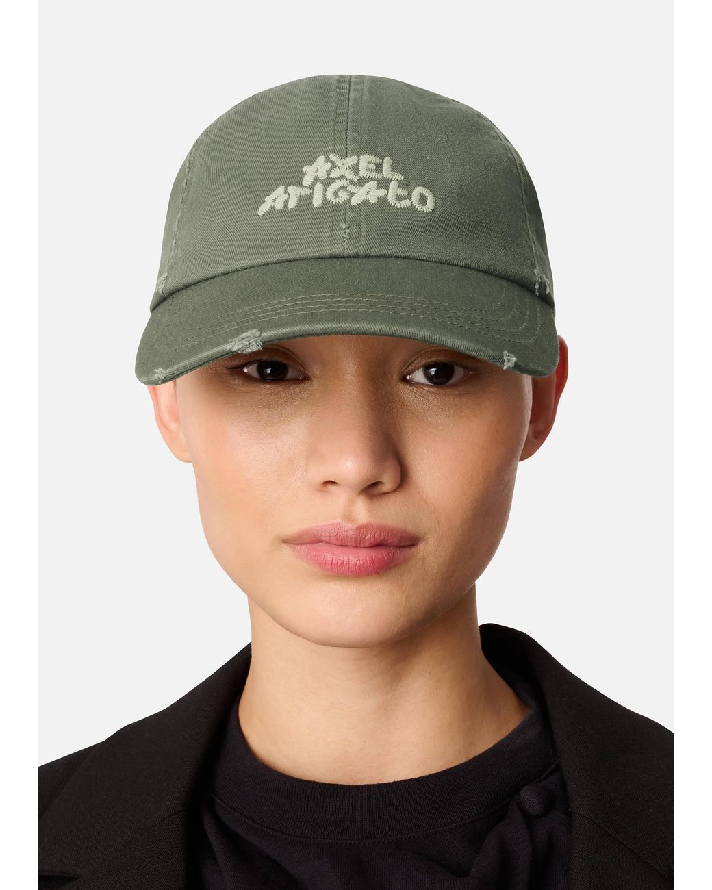 Axel Arigato Green Floral Washed Cap