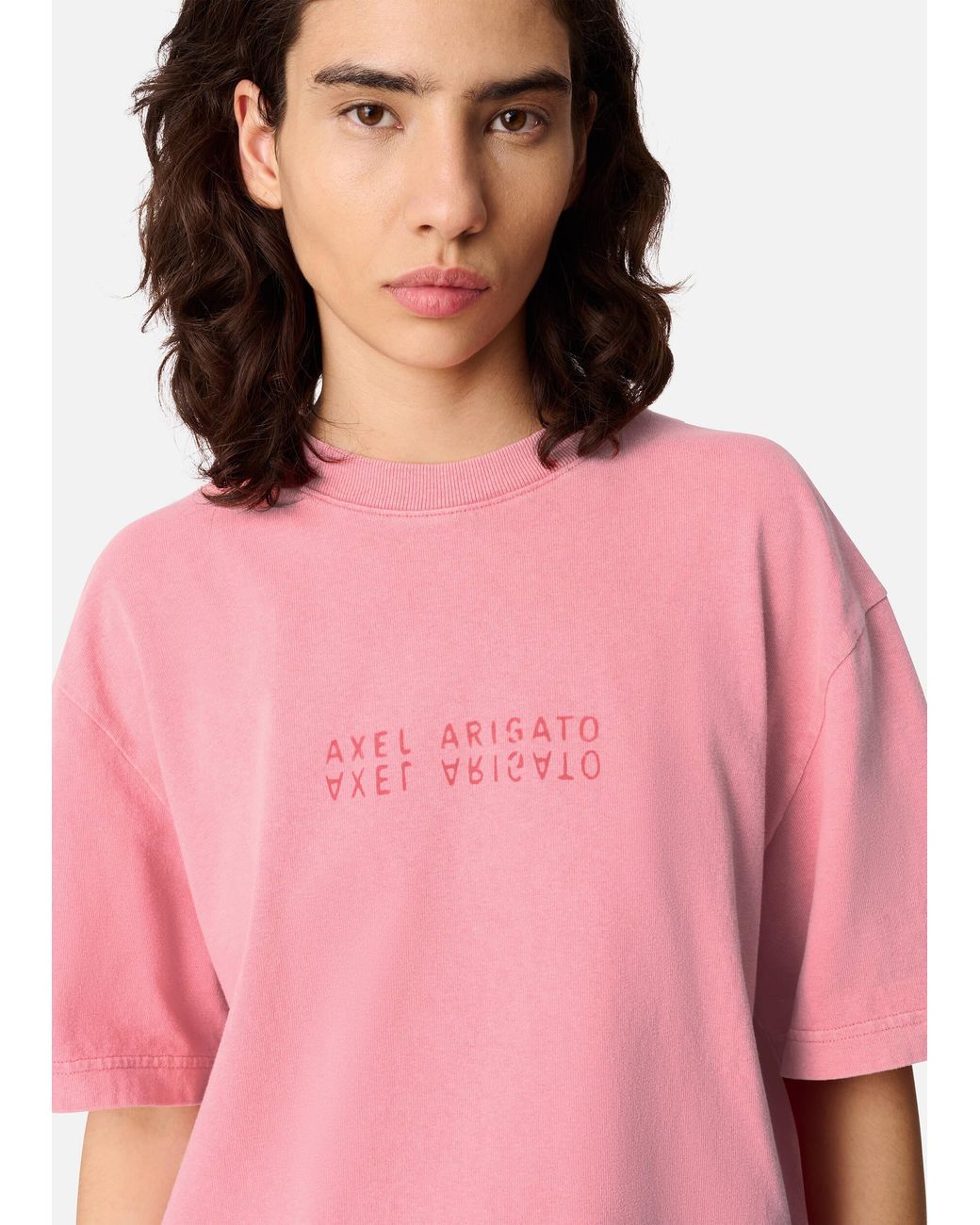 Axel Arigato Pink Reflection T-Shirt
