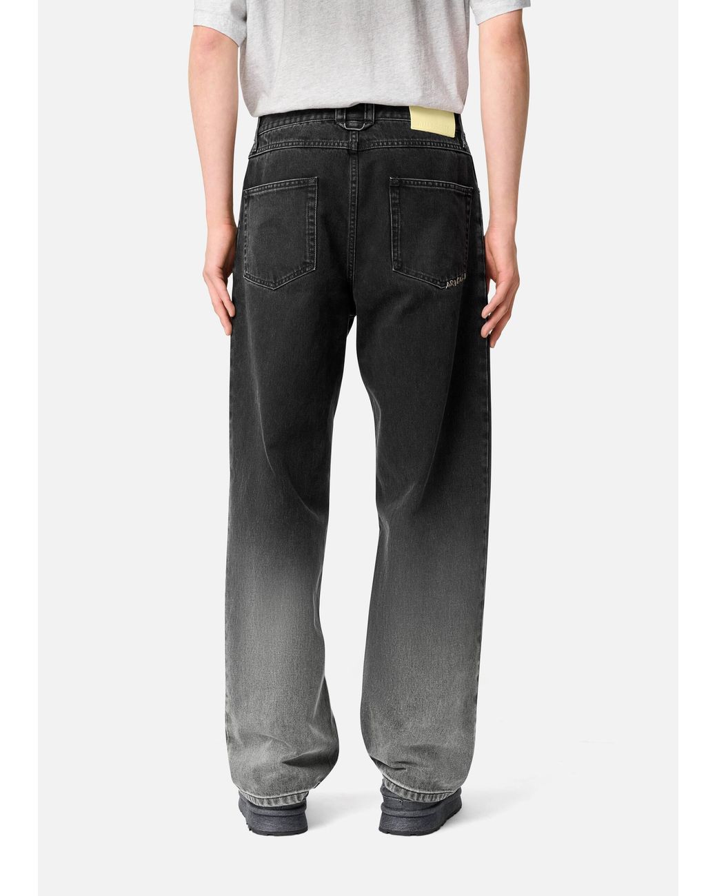 Axel Arigato Zine Fade Jeans in Black for Men | Lyst UK