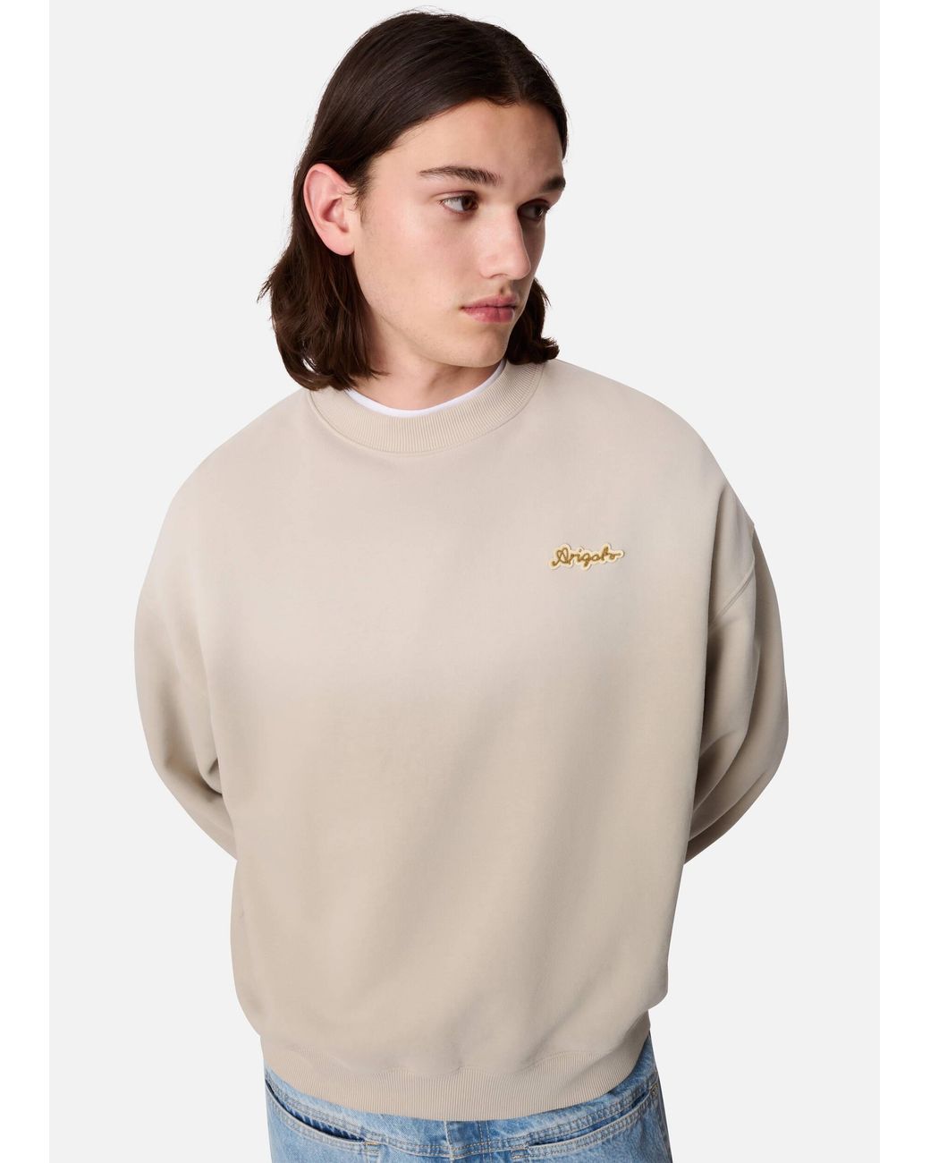 Axel Arigato Natural Trace Washed Sweatshirt for men