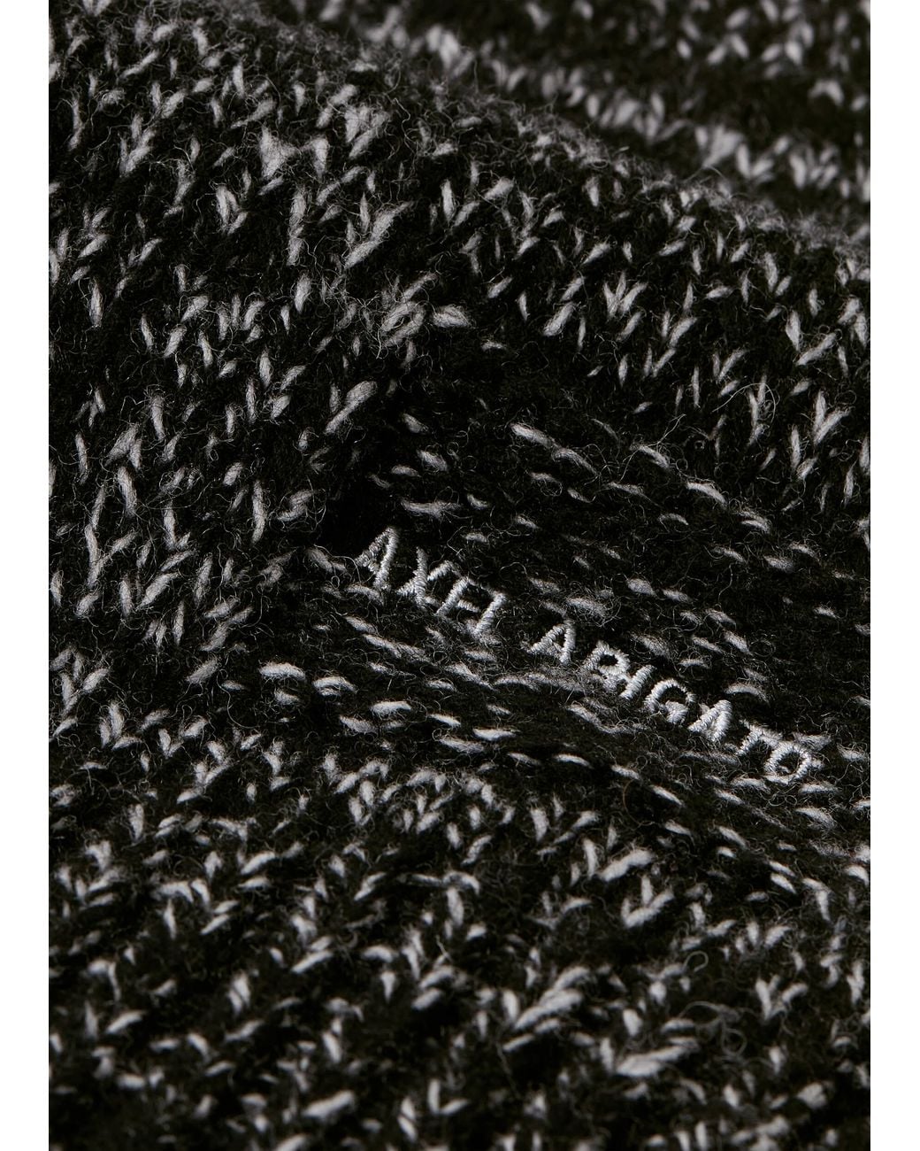 Axel Arigato White Flock Scarf