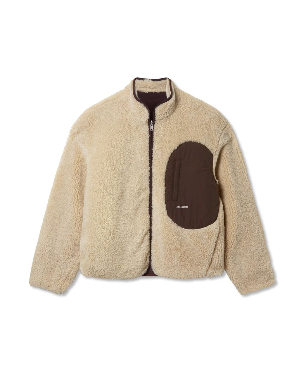 Axel Arigato Natural Moss Fleece Jacket for men