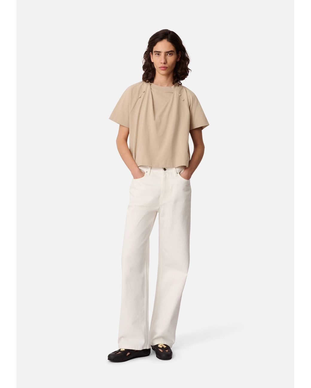 Axel Arigato Natural Hosta T-Shirt