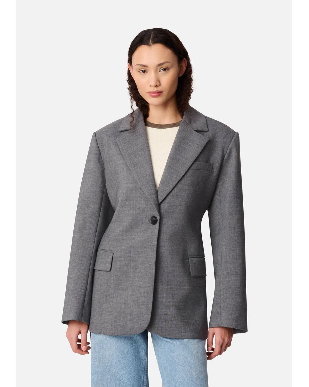 Axel Arigato Gray Wren Blazer