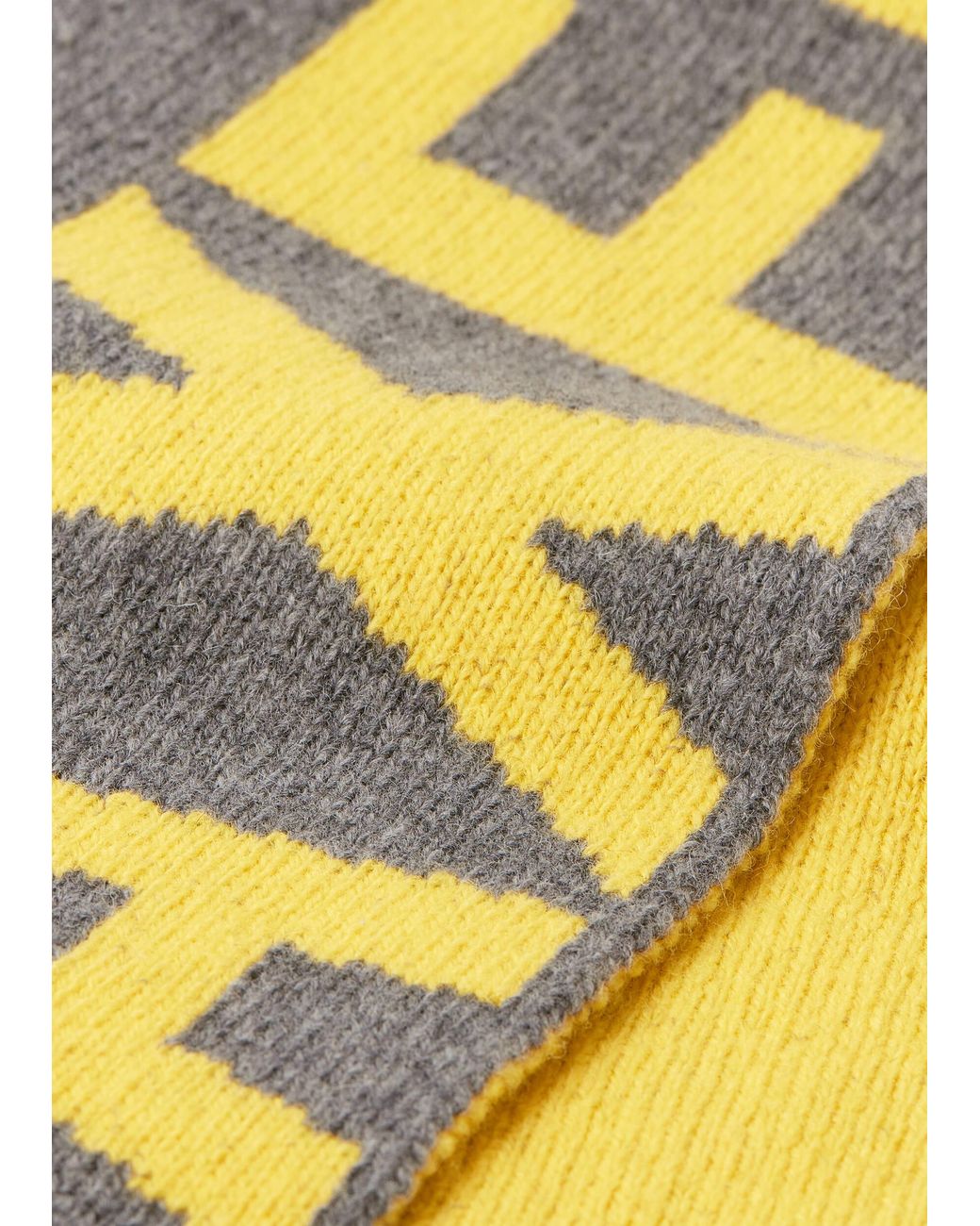 Axel Arigato Yellow Arigato Scarf