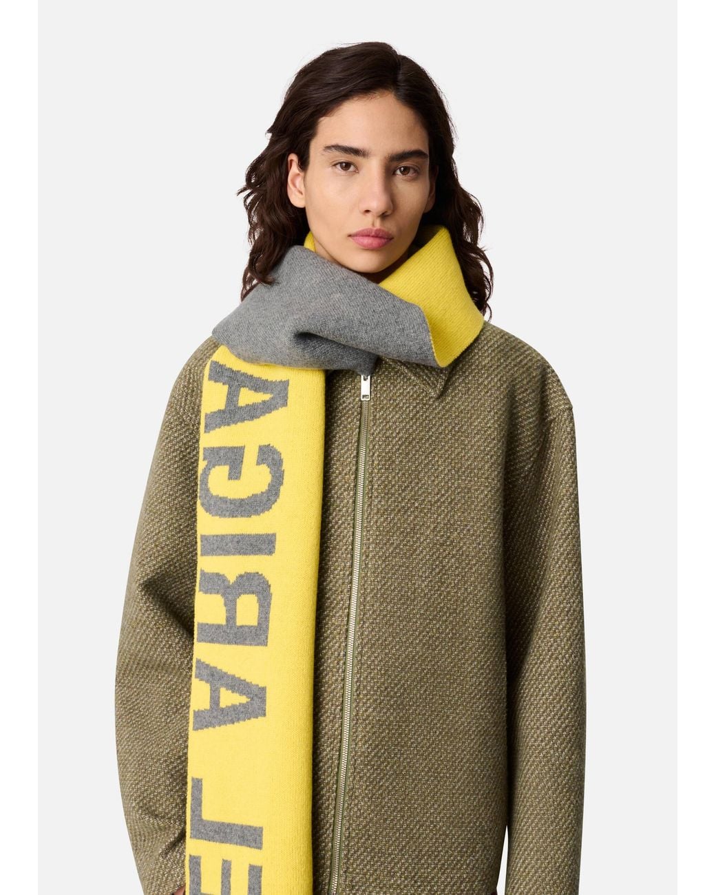 Axel Arigato Yellow Arigato Scarf