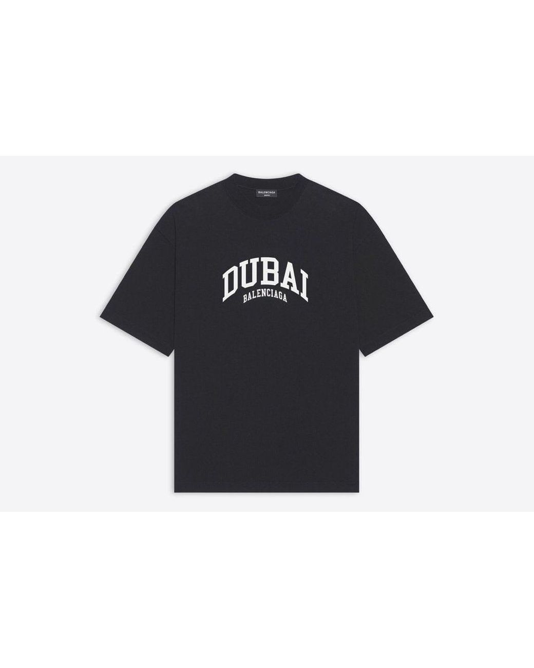 Balenciaga Cities Dubai T-shirt Black Men | Lyst