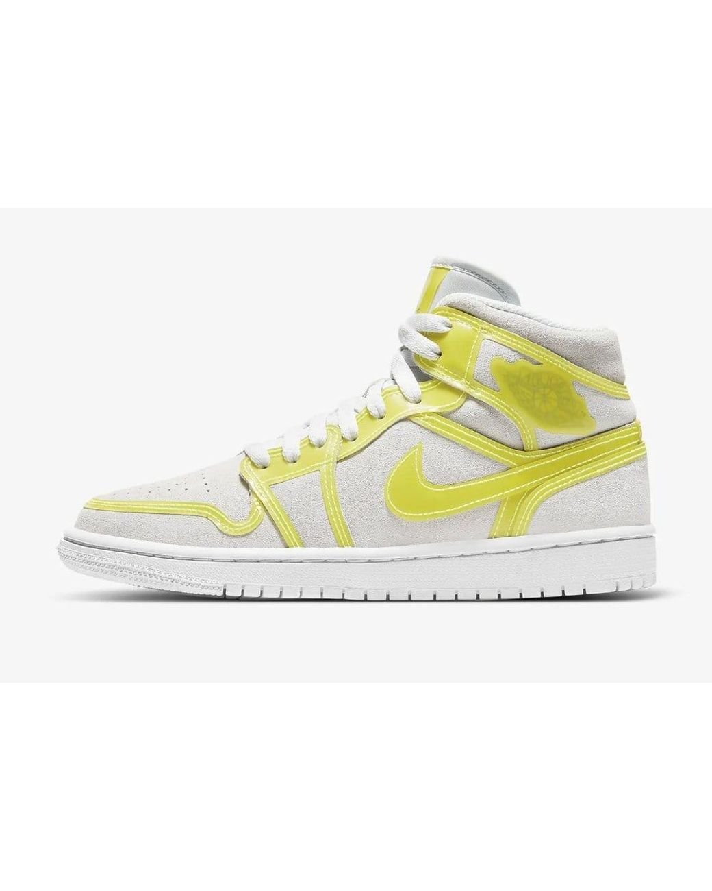 Nike Nike Air 1 Mid Xl Off White Opti Yellow | Lyst