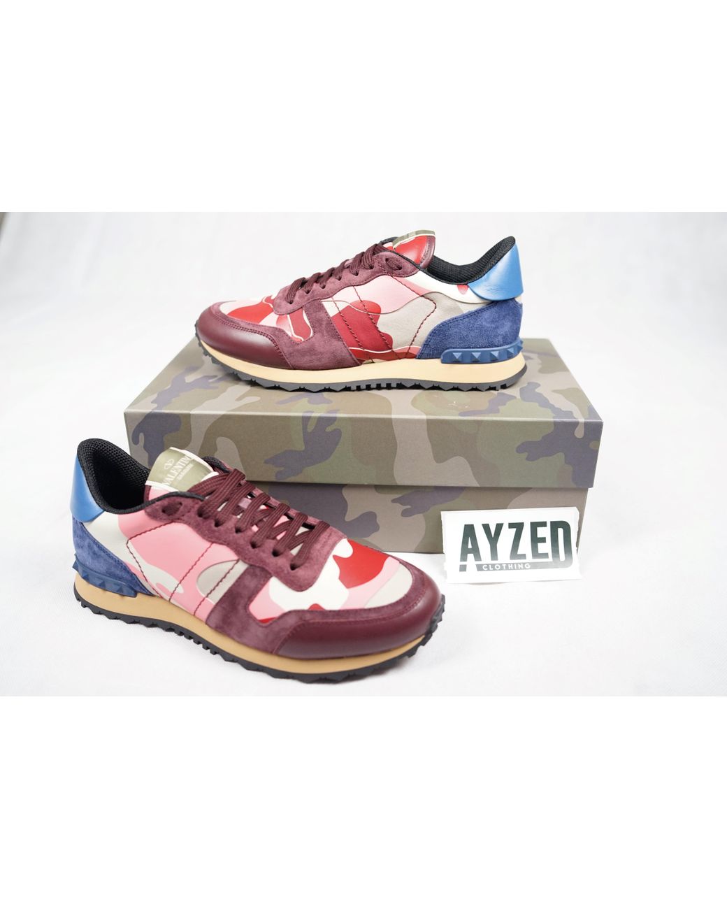 blue valentino runners