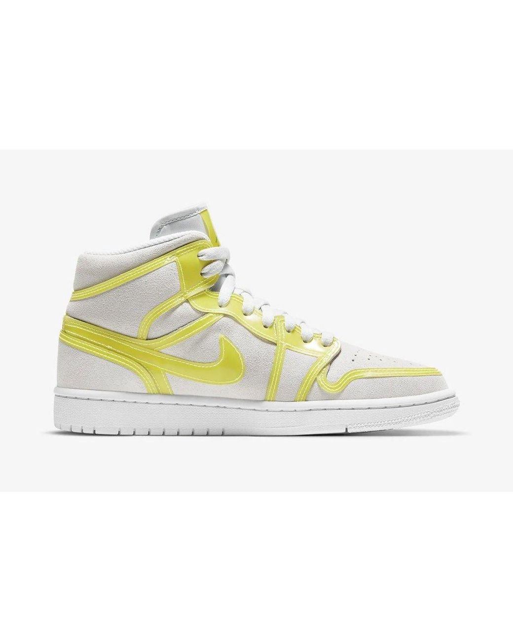 Nike Nike Air 1 Mid Xl Off White Opti Yellow | Lyst