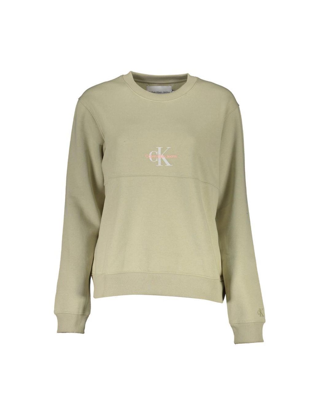 Calvin Klein Sweater in Green | Lyst UK