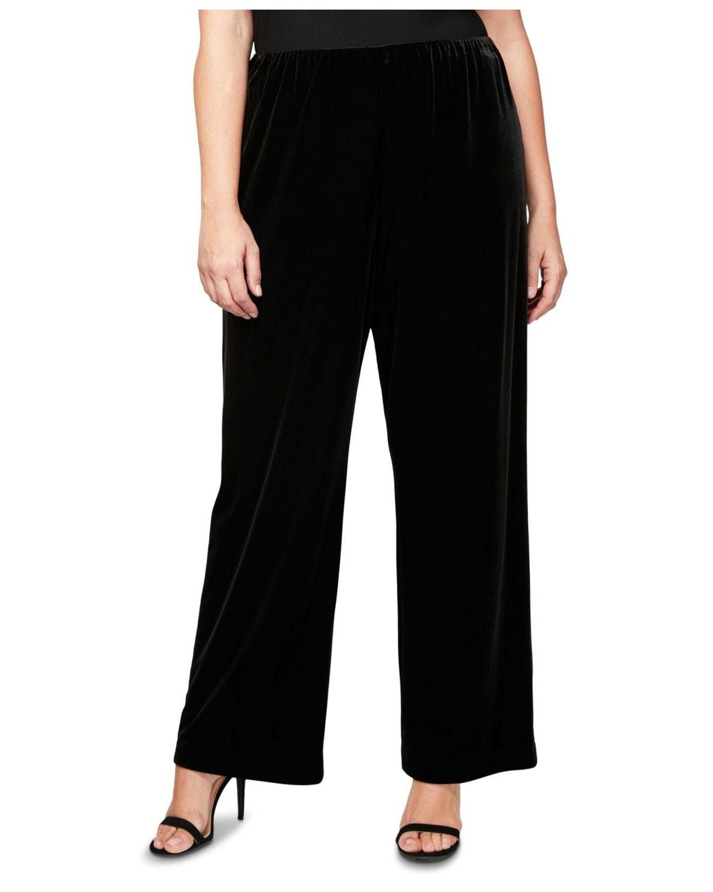 Alex Evenings Pants Size 2x Plus Pull 