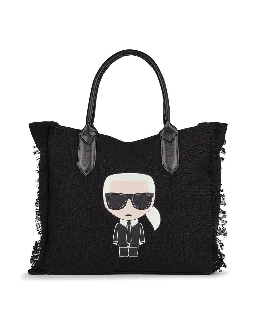 Karl Lagerfeld Shopping Bag in Natural | Lyst