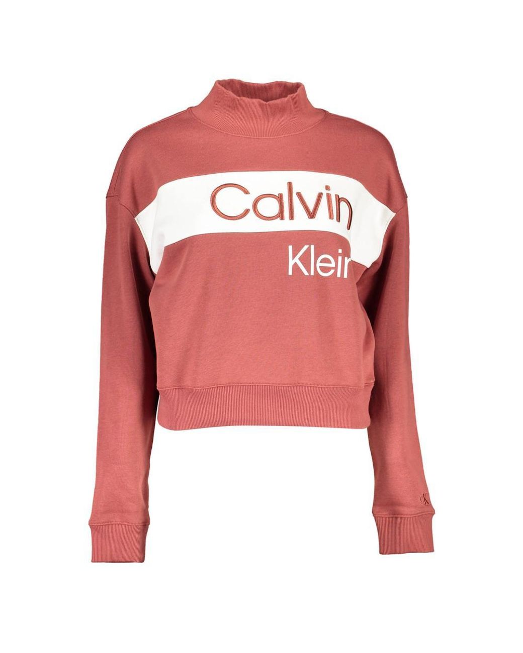 Calvin Klein Sweater in Pink | Lyst