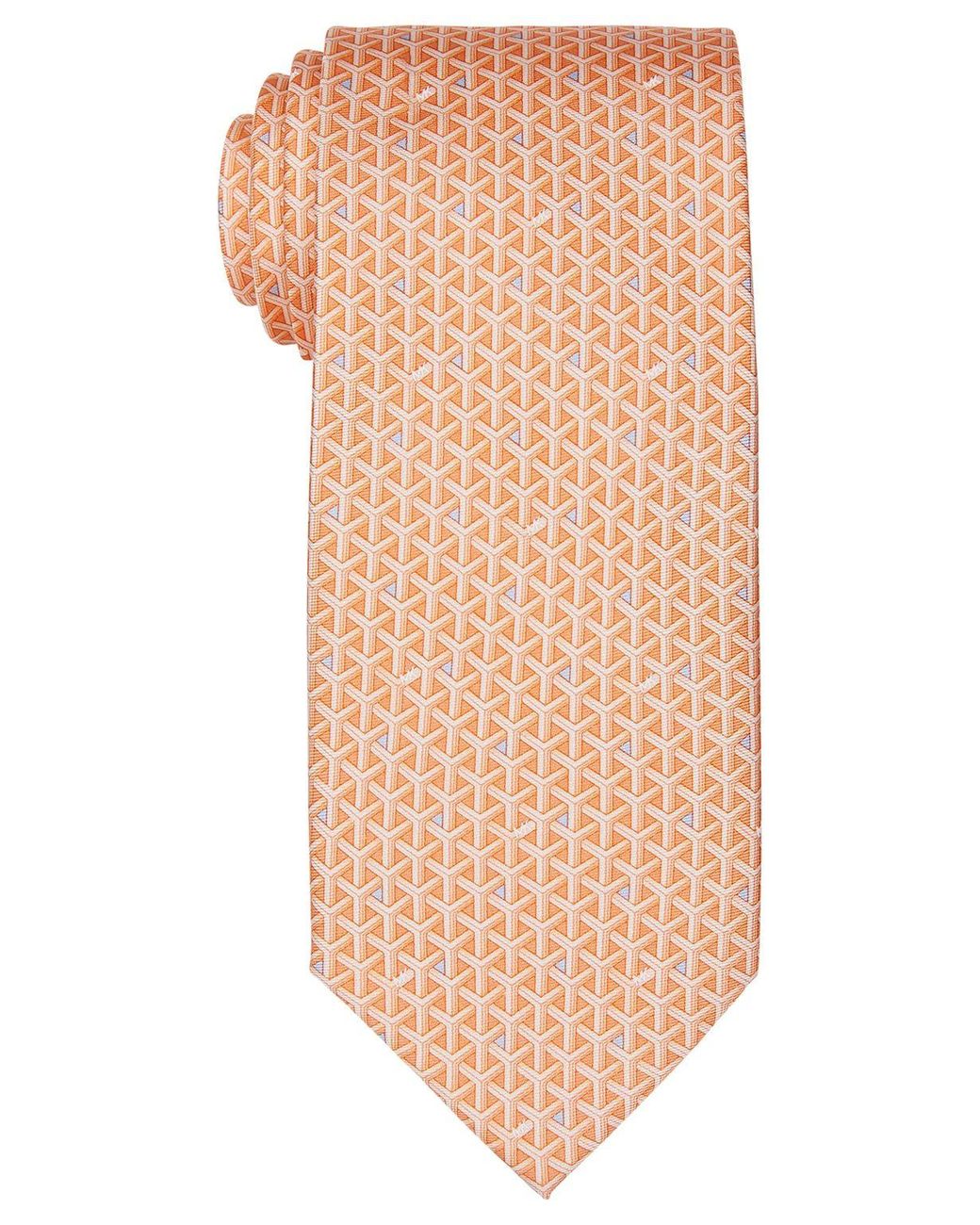 michael kors orange tie