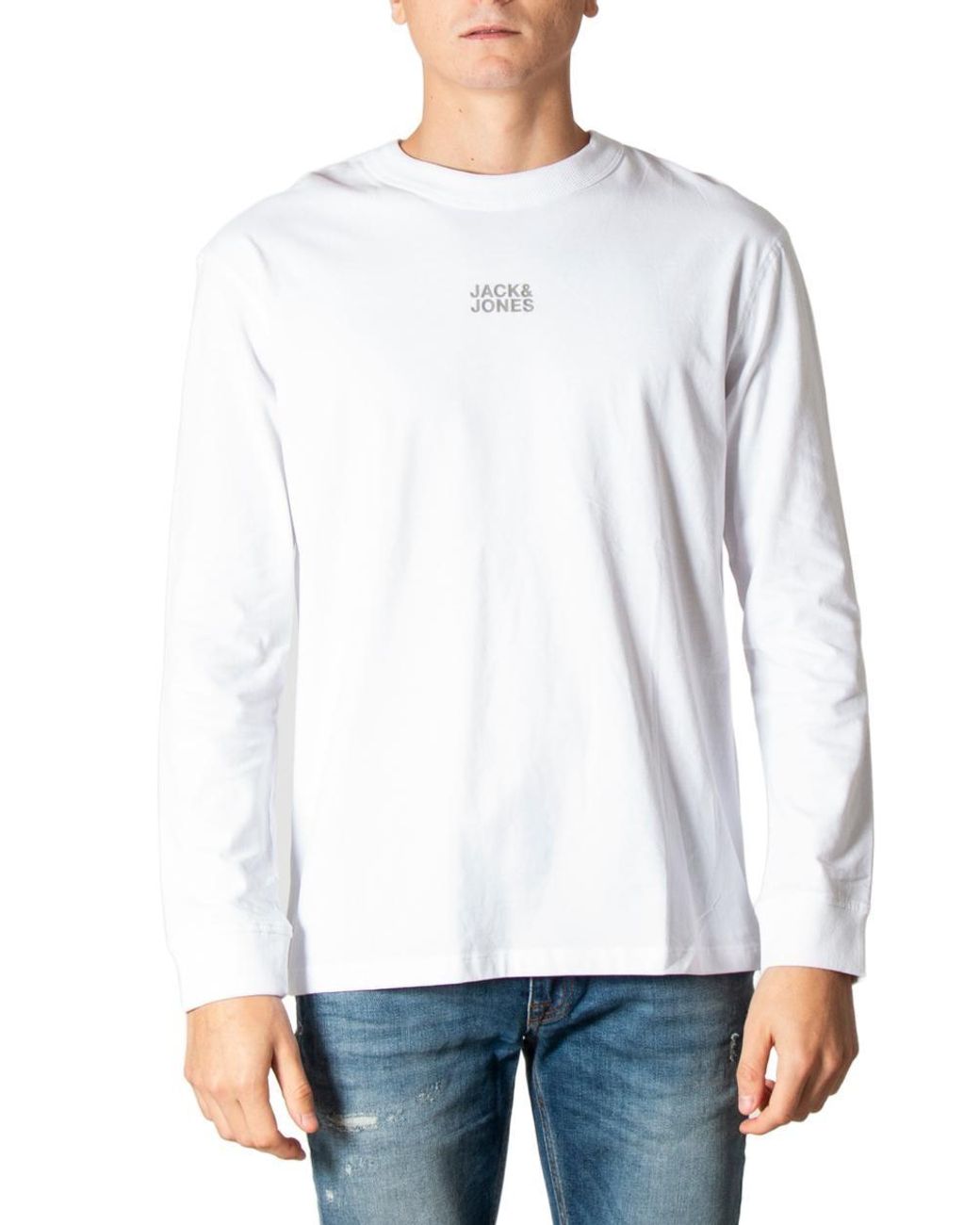 Jack \u0026 Jones Cotton T-shirts in White 