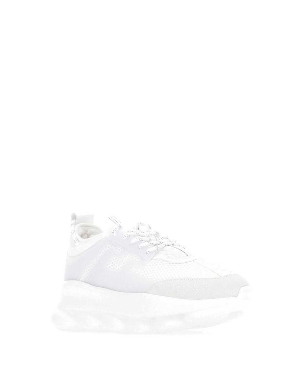 white versace sneakers