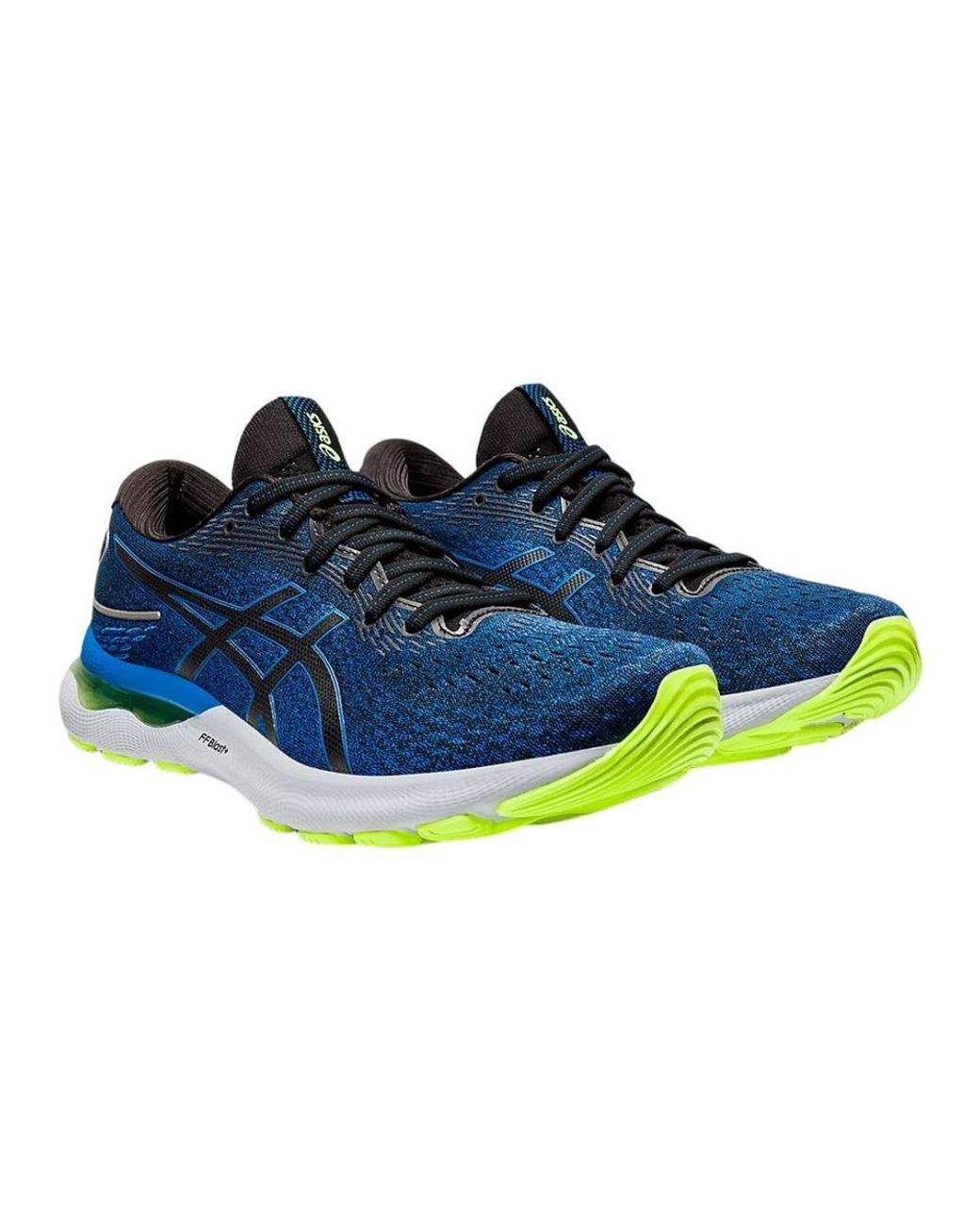 Asics Gel-nimbus 24 Running Shoes in Blue for Men | Lyst