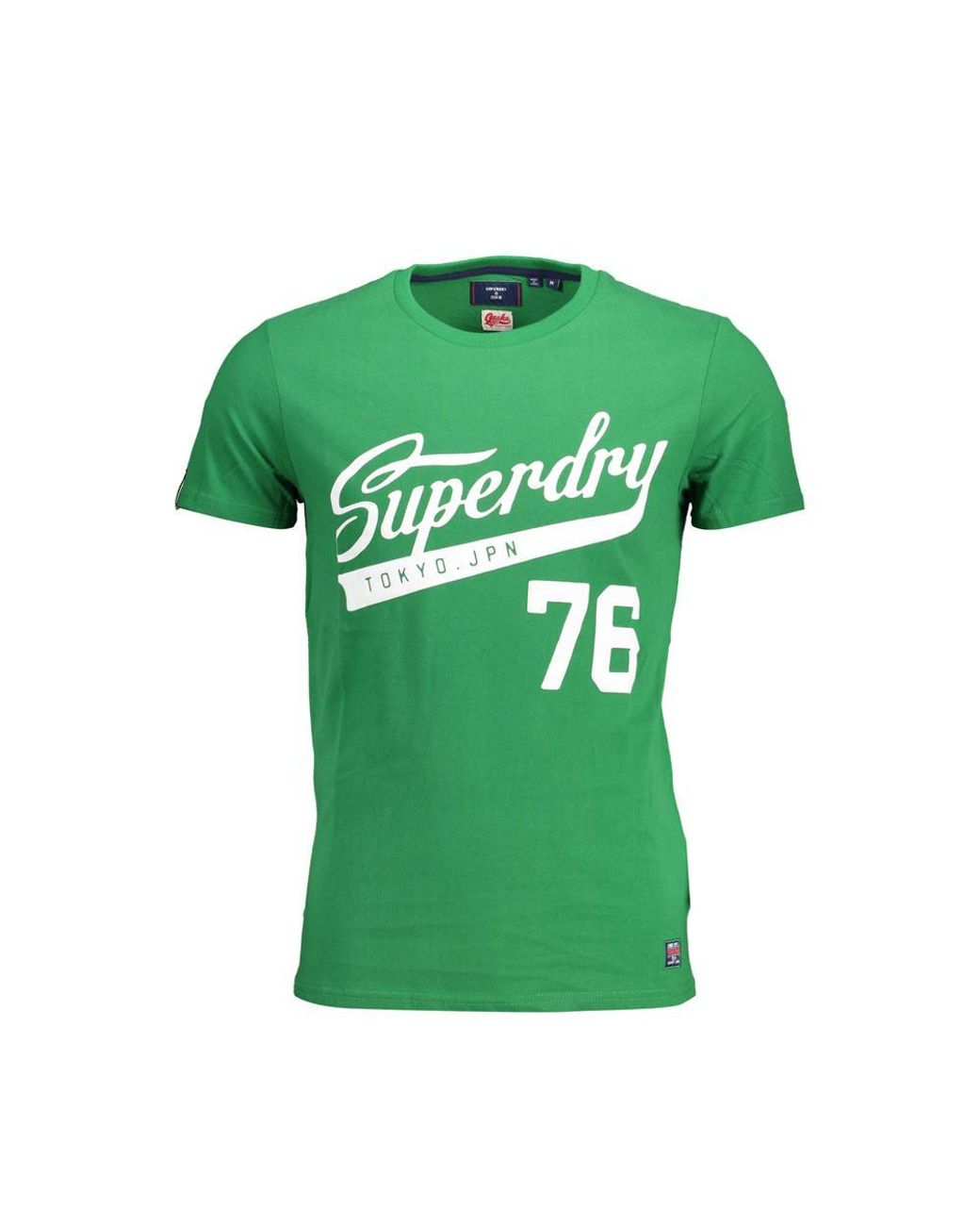 Superdry Cotton T-shirt in Green for Men | Lyst