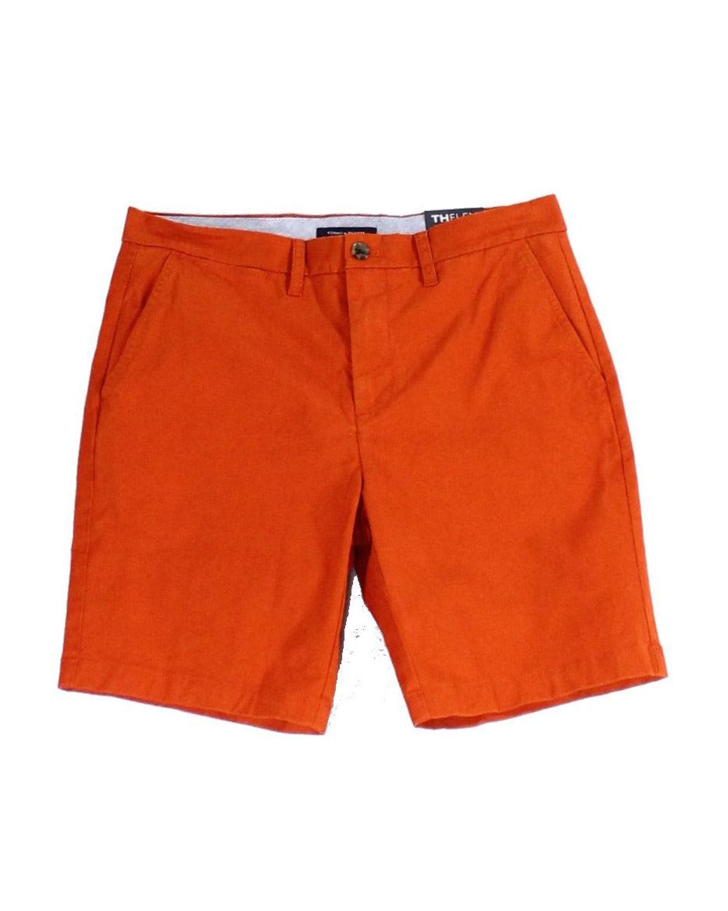 tommy hilfiger orange shorts
