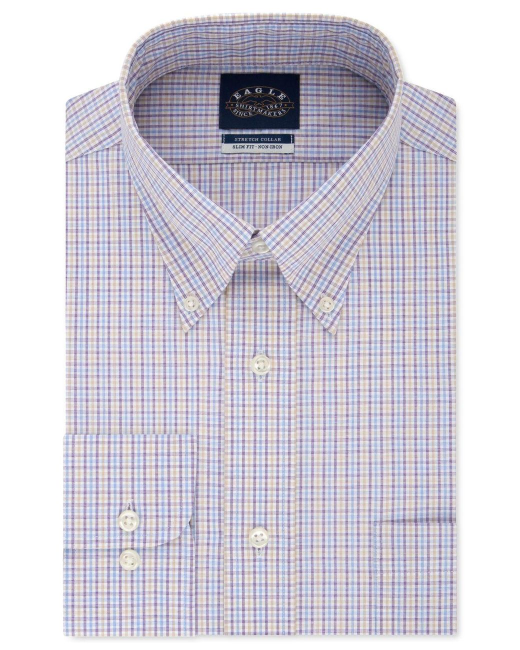 Eagle Cotton Dress Shirt Classic Blue 