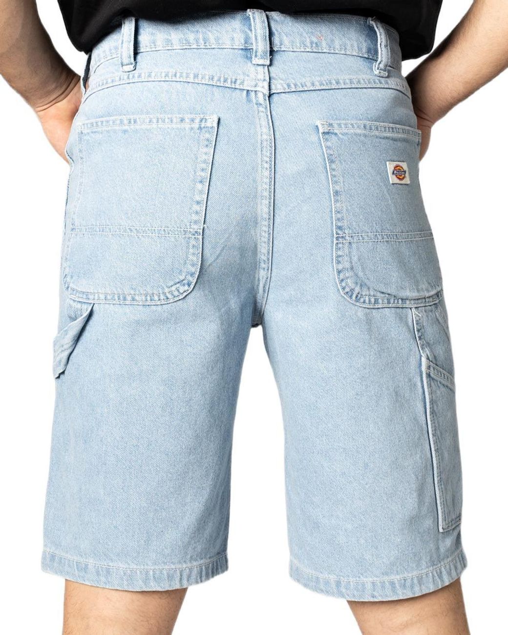 Dickies Cotton Shorts in Light Blue 