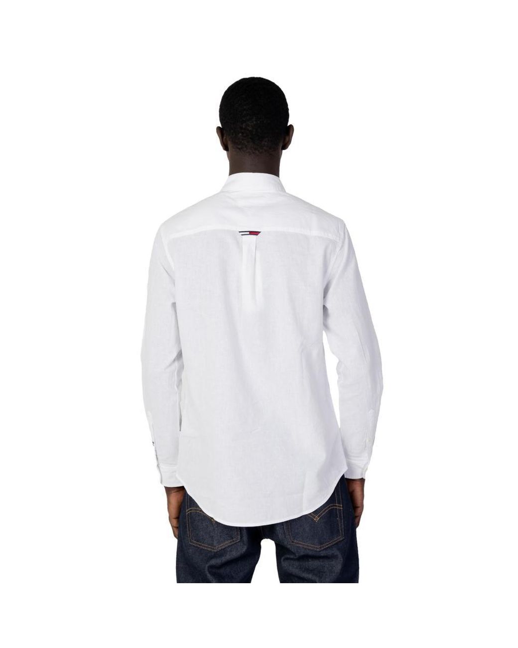 Tommy Hilfiger Jeans Shirt in White for Men | Lyst