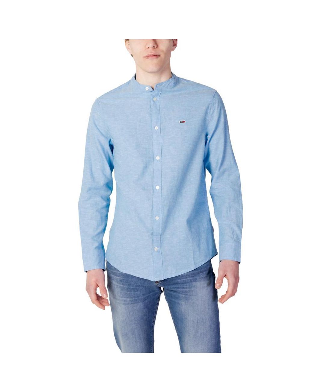 Tommy Hilfiger Jeans Shirt in Blue for Men | Lyst