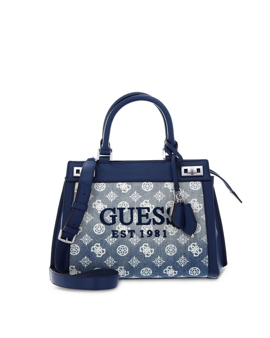 Guess Handbag in Blue | Lyst