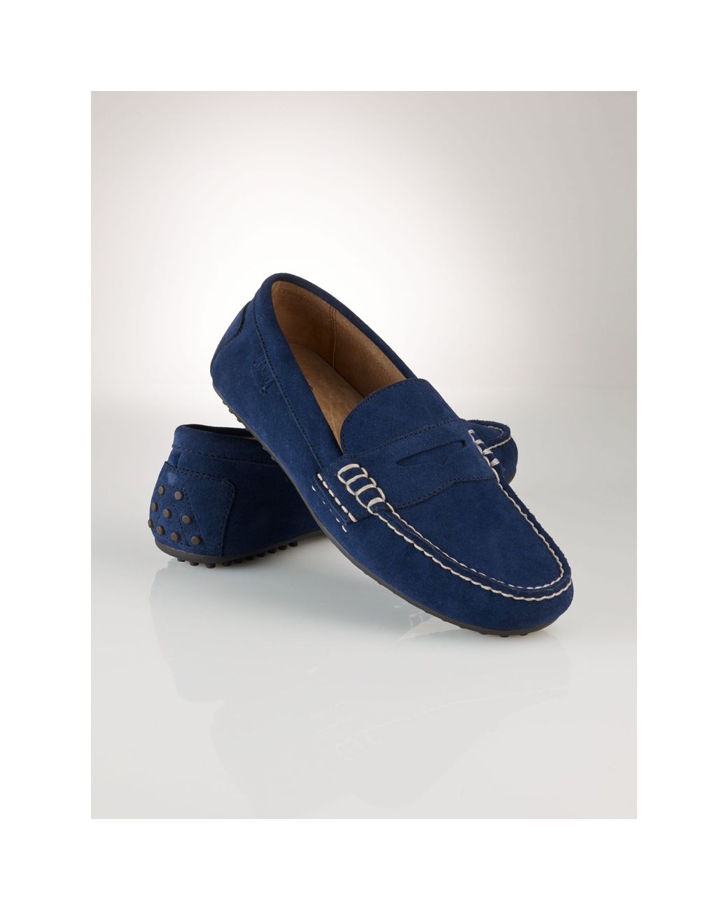 Polo ralph top lauren suede loafers
