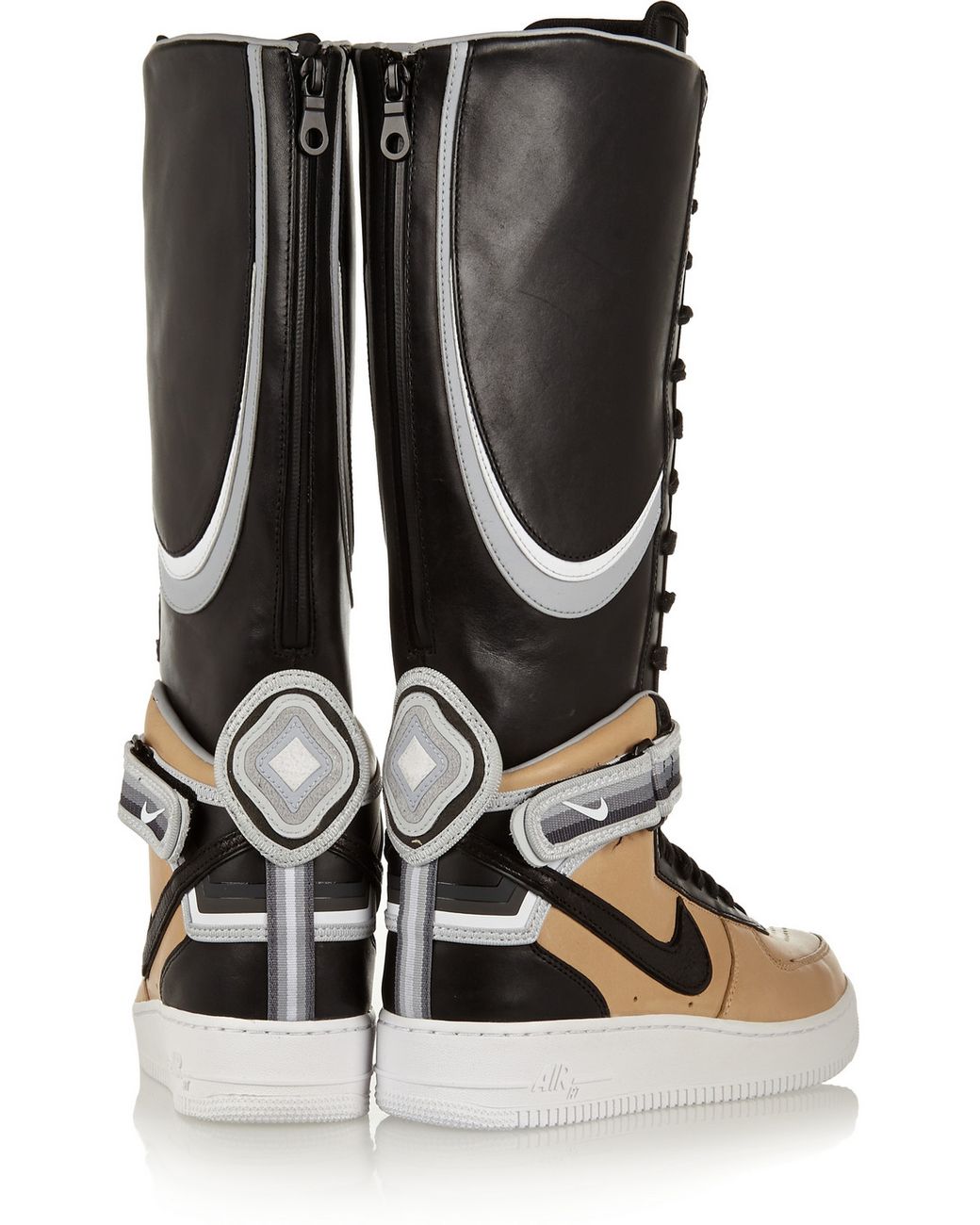 Nike Riccardo Tisci 'beige Pack Air Force 1' Boots in Black | Lyst Canada