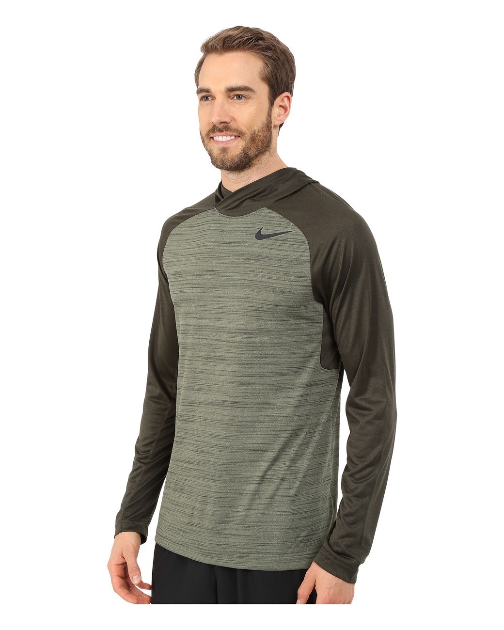 Nike dri fit long sleeve best sale hoodie