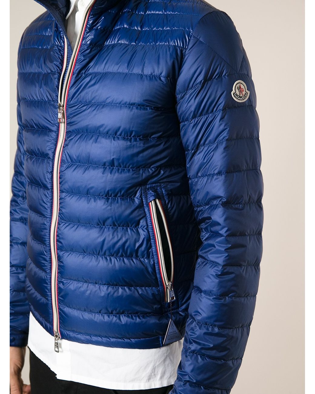 het internet Ophef Laag Moncler Daniel Down Jacket in Blue for Men | Lyst