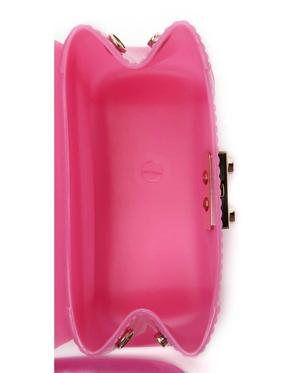 FURLA SATCHEL WOMENS Two Tone Purple / Pink Jelly Rubber Candy Bag w/ Long  Strap £75.26 - PicClick UK