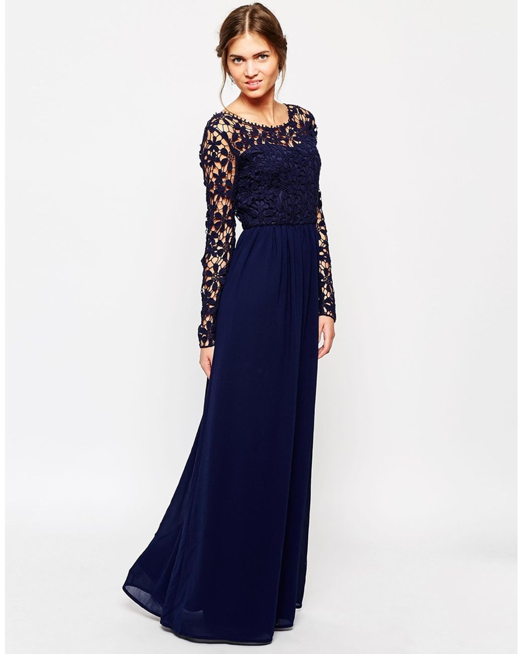 Club l crochet dress top