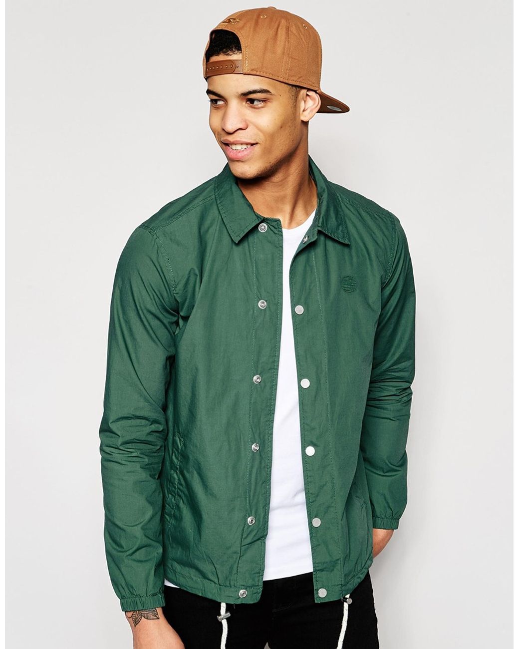 pull and bear coach jacket