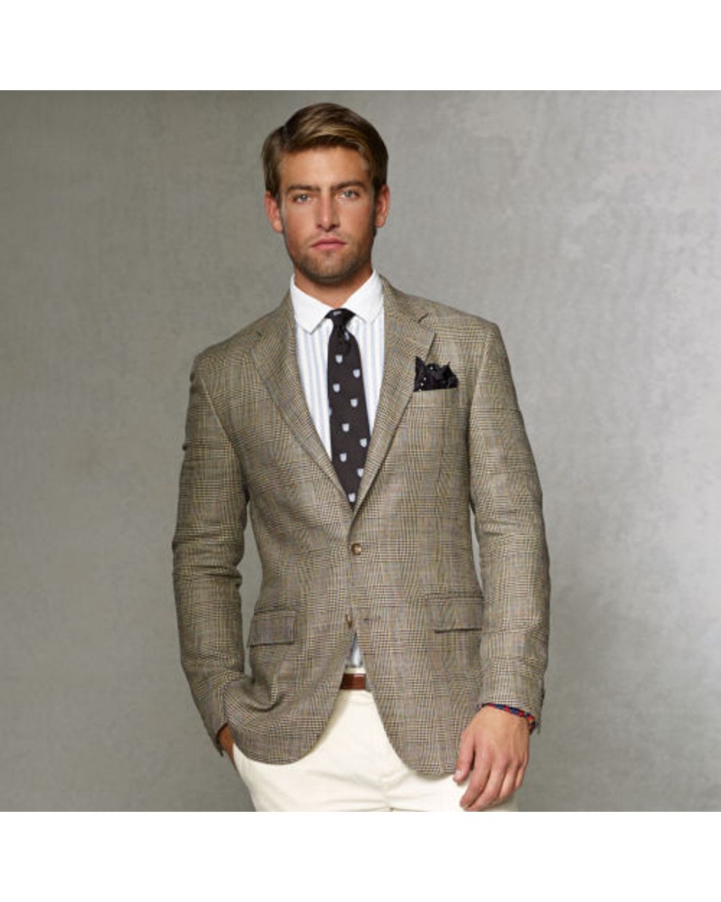 Polo Ralph Lauren Glen Plaid Sport Coat in Gray for Men | Lyst