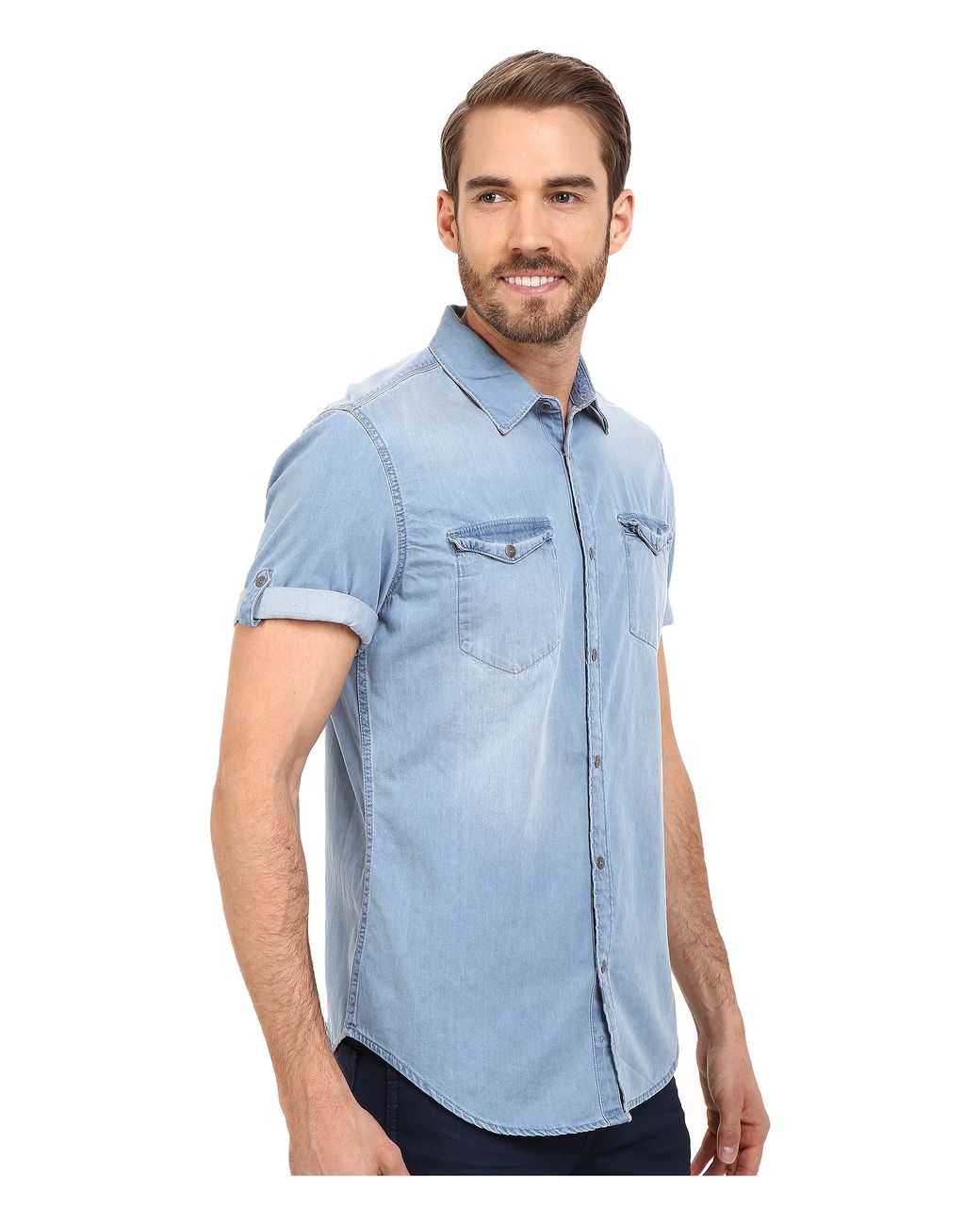Calvin klein men's short sleeve shirts cheap