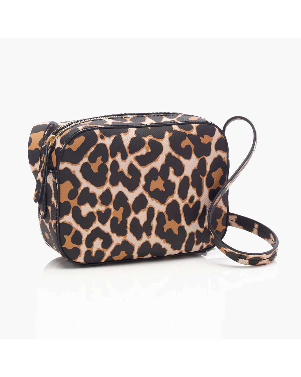 J.Crew Marlo Crossbody Bag In Leopard Lyst
