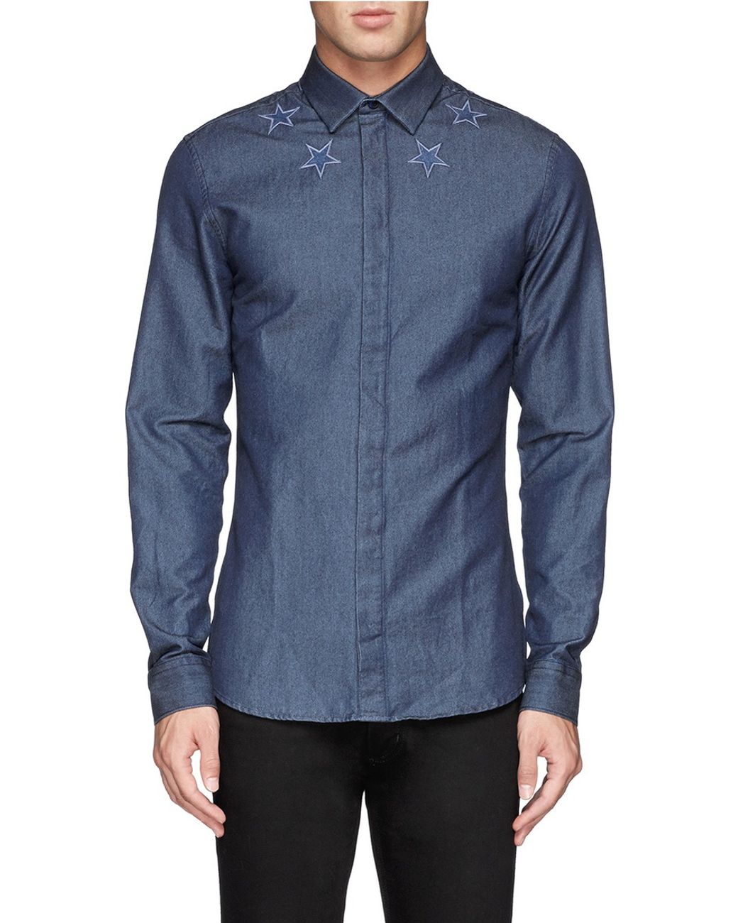givenchy blue star t shirt