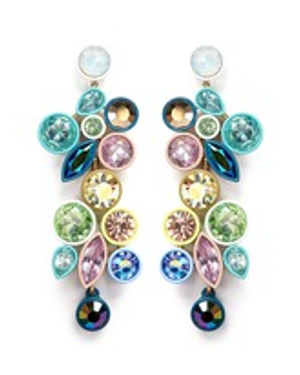 J.Crew Mixed Brûlée Statement Earrings 