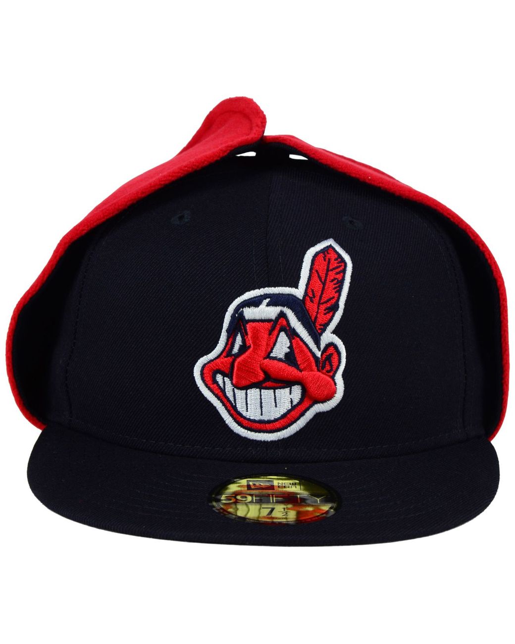 KTZ Cleveland Indians Dog Ear 59fifty Cap in Blue for Men | Lyst