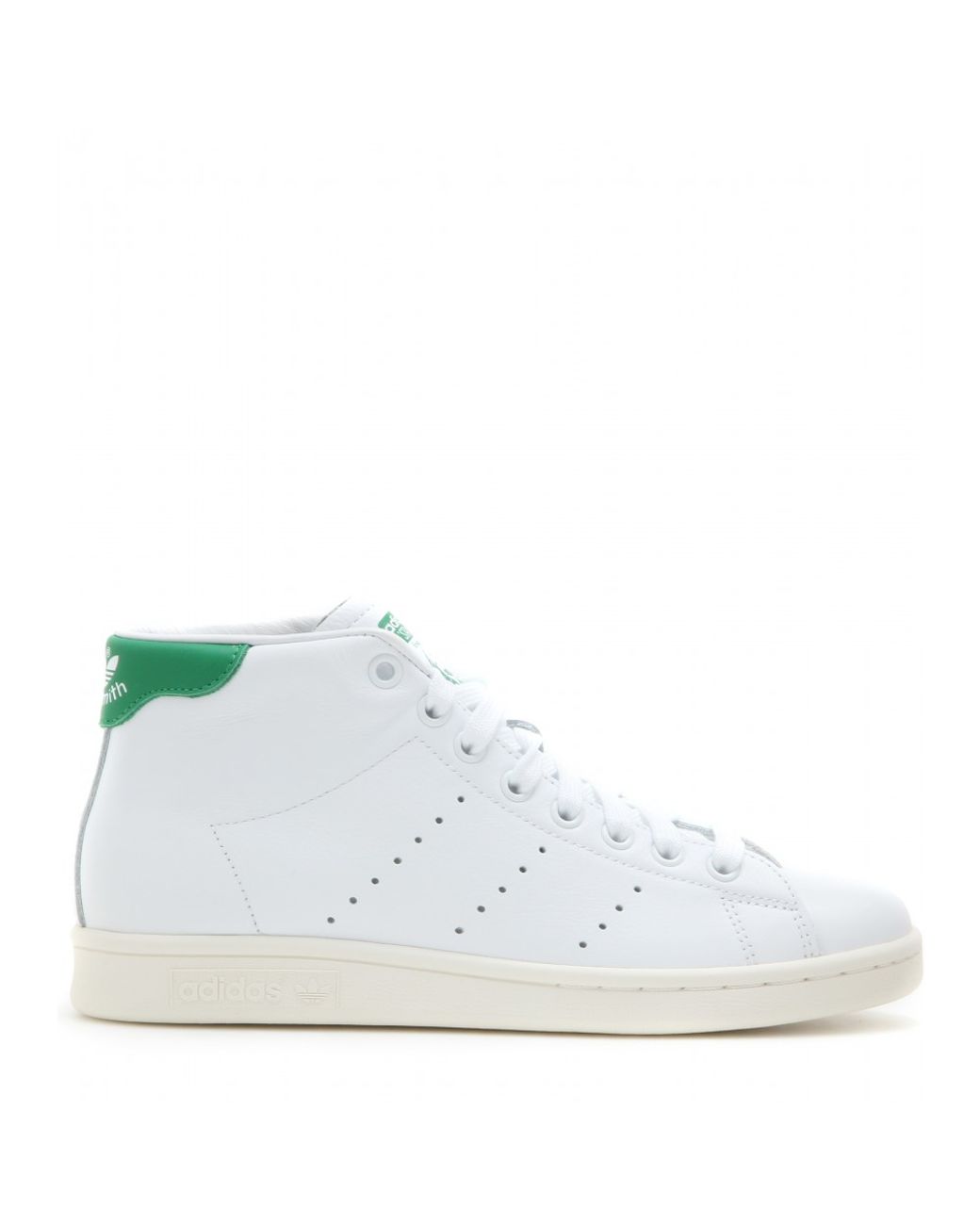 adidas Stan Smith Mid Leather High-top Sneakers in Green | Lyst